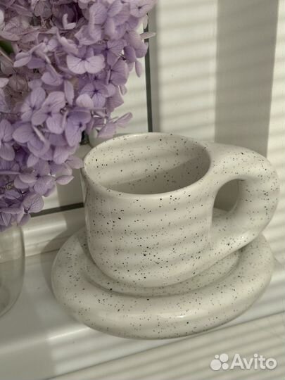 Кружка с блюдцем 300 мл