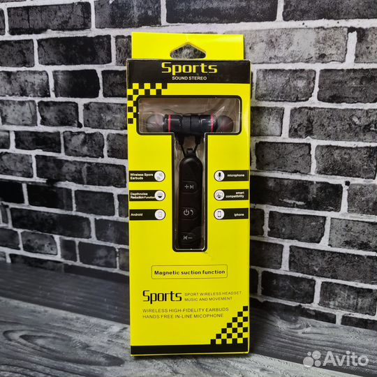 Беспроводные наушники sports