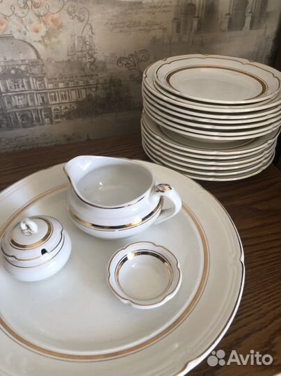 Сервиз столовый СССР, зик 1962-1974г