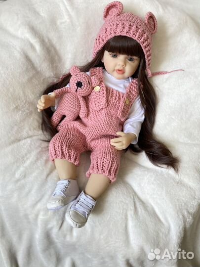 Кукла реборн силиконовая девочка