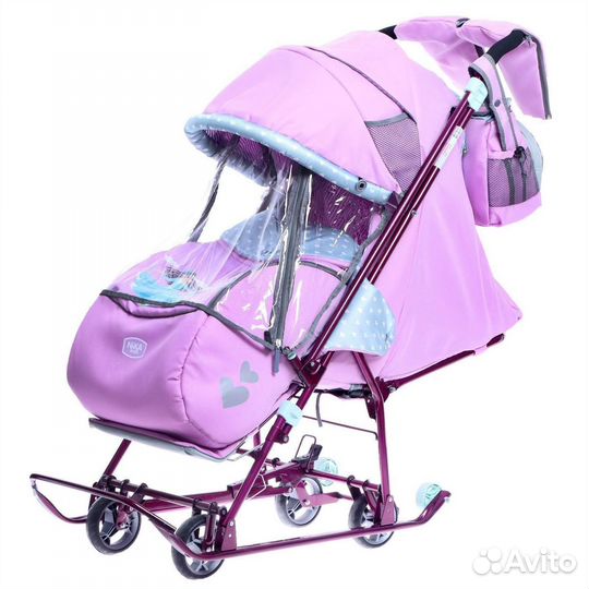 Детские санки коляска