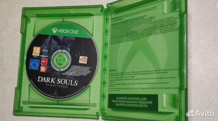 Игра для xbox One Dark Souls remastered