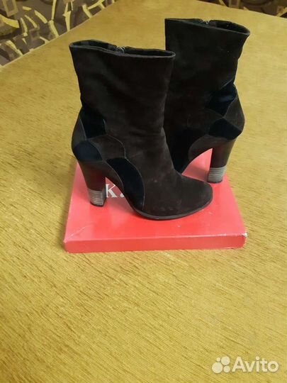 Ботильоны замша, 38 размер