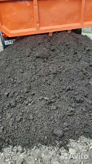Садовая смесь на грядки, Чернозем, песок, навоз