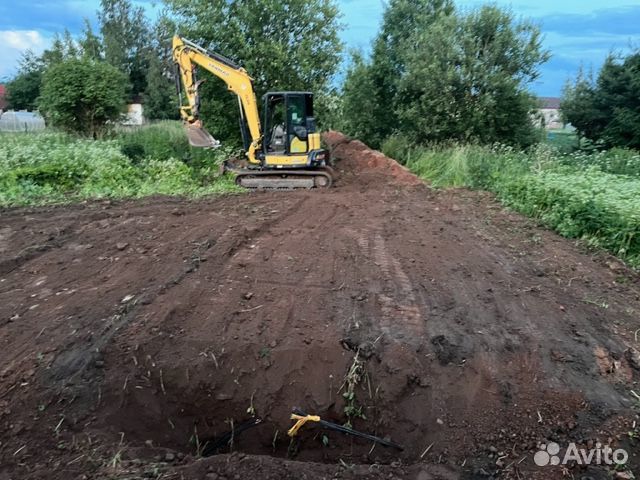 Услуги миниэкскаватора в Гатчинском районе