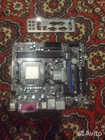 Материнская плата с процессором am3