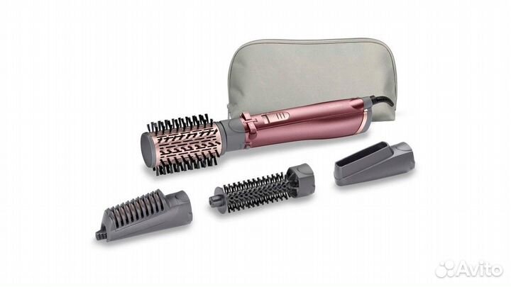 Фен-щетка BaByliss AS960E, розовый