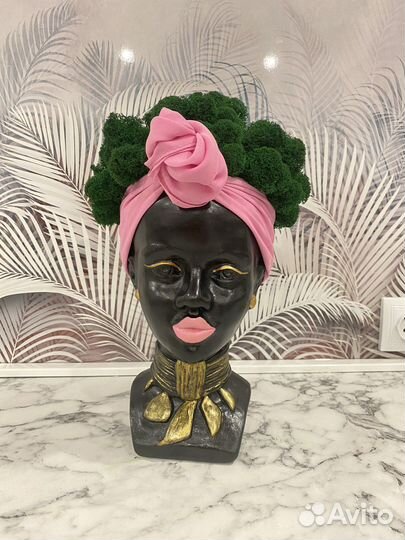 Кашпо со мхом