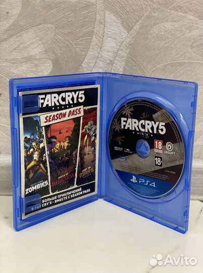 Диск с игрой на PlayStation 4 FarCry 5