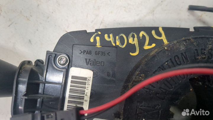 Переключатель поворотов и дворников Renault Megane 2, 2008