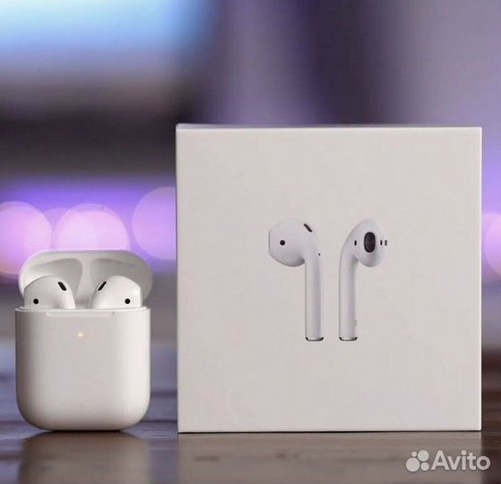 Беспроводные наушники Apple AirPods 2, новые