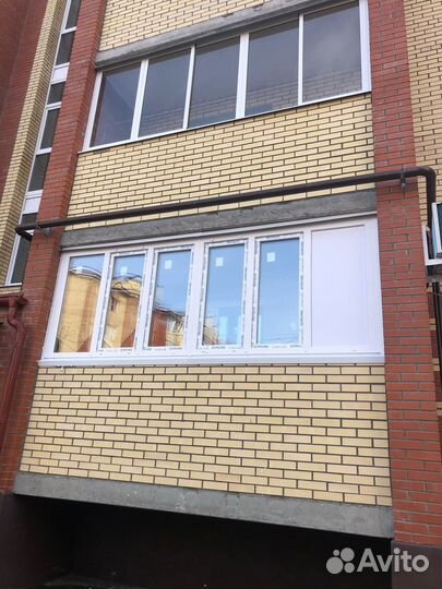 Обшивка балконов и лоджий, остекление