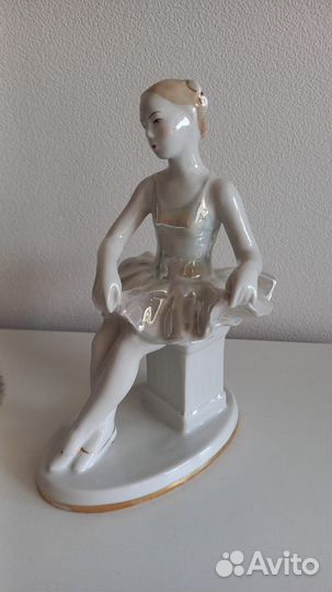 Фарфоровые статуэтки СССР балерина