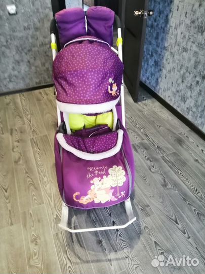 Коляска санки