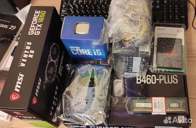 Комплект для сборки пк купить в Москве | Электроника | Авито