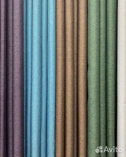 Шторы готовые, блэк-аут рогожка