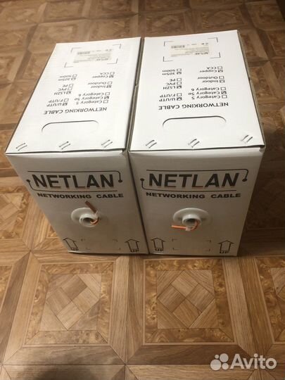 Netlan EC-UU004-5E-lszh-OR Cat 5e, 305 м