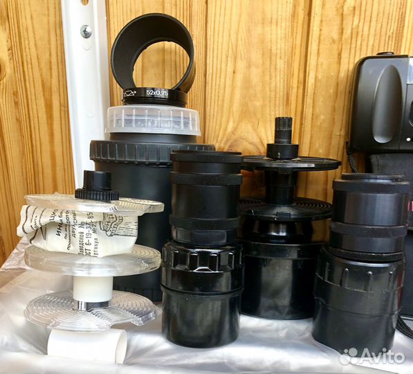 Фотоаппарат и принадлежности. СССР