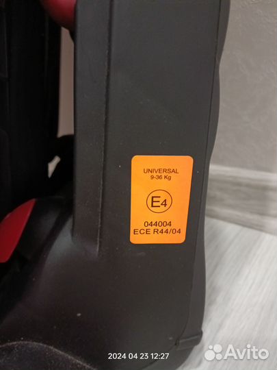 Детское автокресло capella 9 до 36 кг