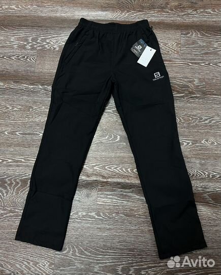 В наличии теплые штаны на флисе саломон
