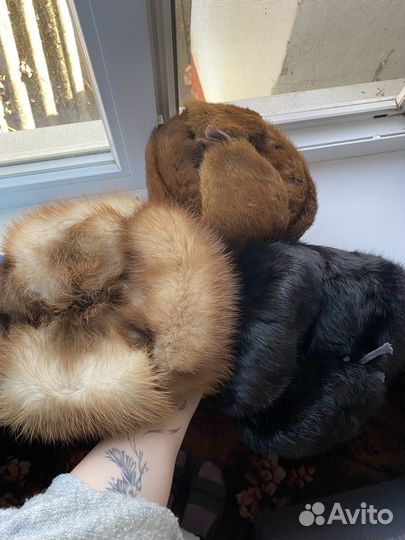 Шапка из меха