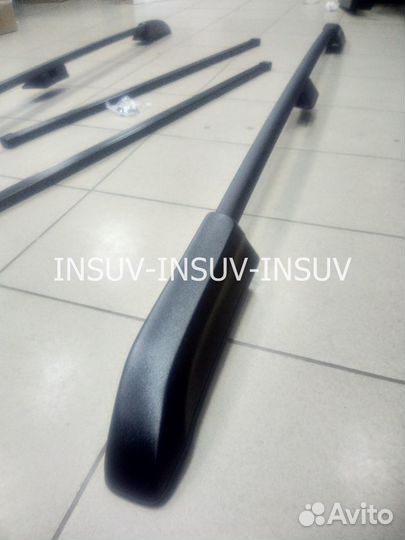 Рейлинги Нива 2131 (5d) с поперечинами (черный) VM