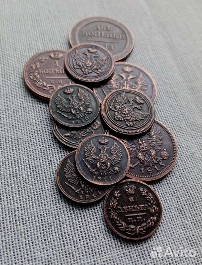 Копии монет медные Александр I (1801-1825)