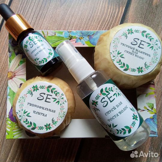 Косметика для тела и волос. Ручная работа