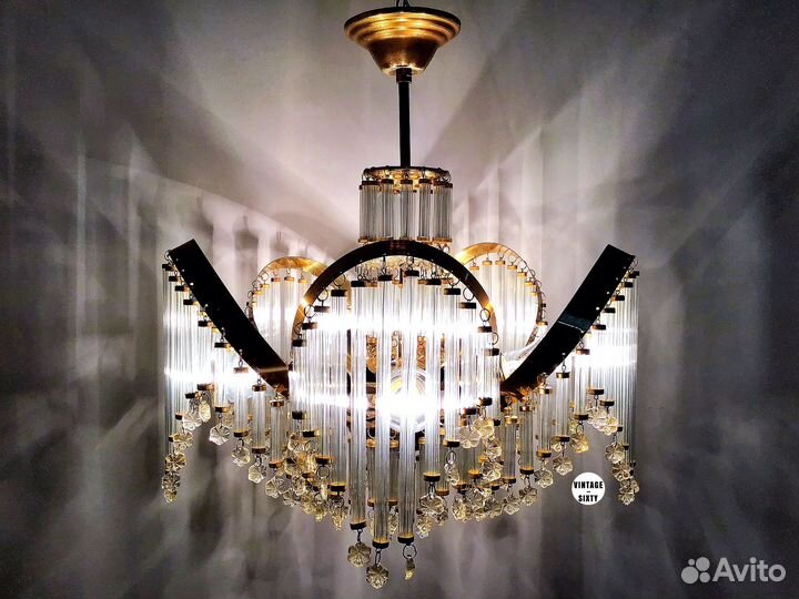 Люстра хрустальная Северное Сияние на доставке