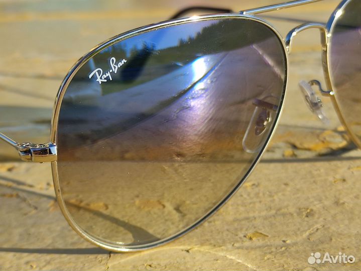 Красивые очки Ray Ban Aviator