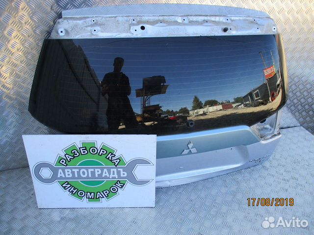 Дверь багажника со стеклом Мицубиси Оутлендер XL