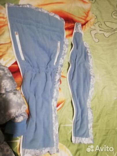 Слинг куртка синтепон для беременных и мам 46-48р