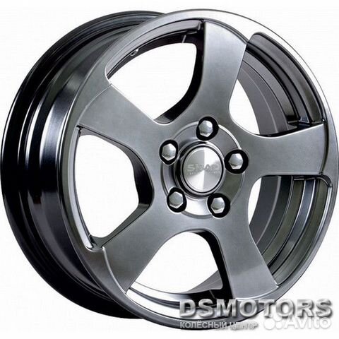 Диски Акула 6.0/16 4x100 ET45 d60.1 графит