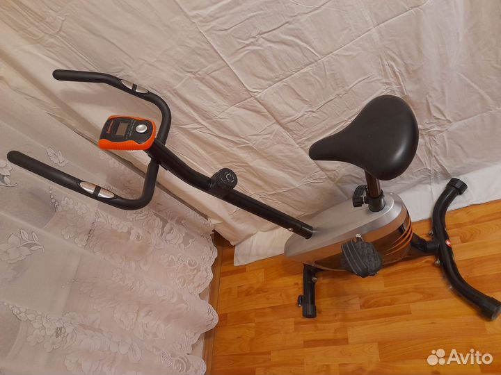 Велотренажер магнитный iron body 7041 BK