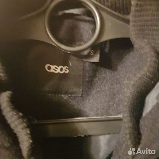 Пальто с капюшоном ASOS