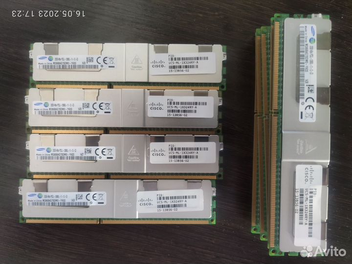 Серверная память DDR3 PC3L-12800L 32Gb ECC REG
