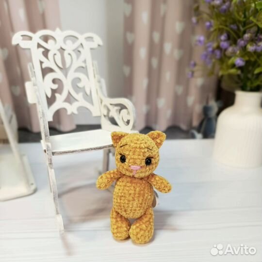 Вязаный Котёнок мини