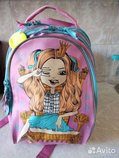 Рюкзак школьный для девочки бу
