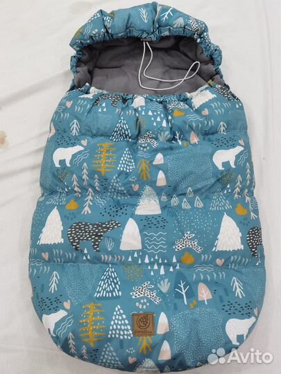 Зимний конверт в коляску