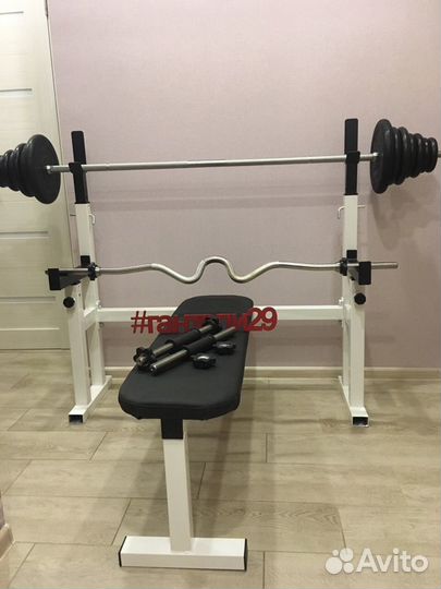 Скамья для жима со штангой