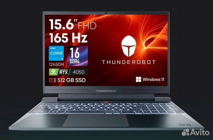 Новый игровой ноутбук RTX4050 i5-12450H/16GB