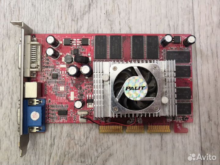 Видеокарты AGP PCI-E от 32 до 512mb