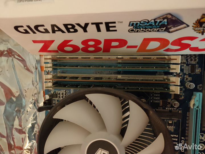 Материнская плата 1155 комплект