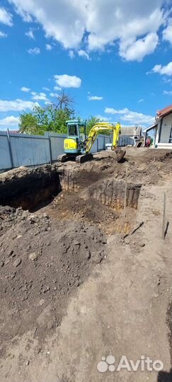 Услуги экскаватора, манипулятора