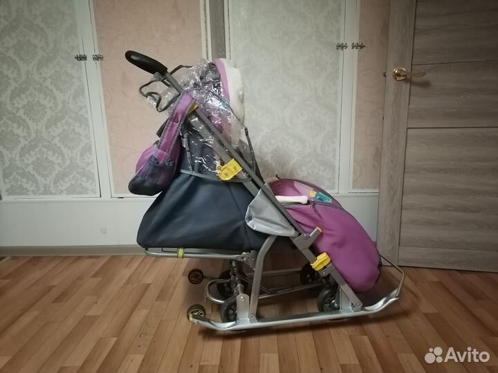 Санки коляска nika kids