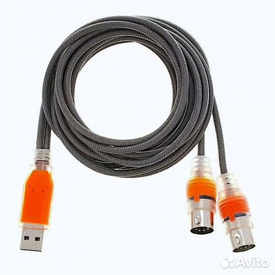 Кабель адаптер midi USB ESI MidiMate eX