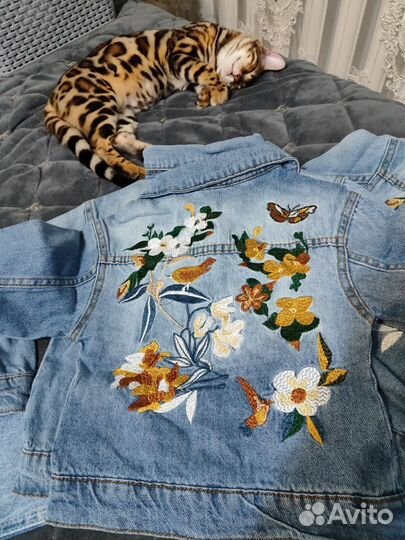 Джинсовая куртка Zara 86.92.98.104.110.116.122