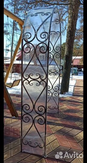 Арка садовая кованная