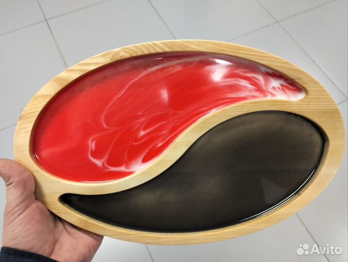 Доска разделочная, менажница. Ручная работа