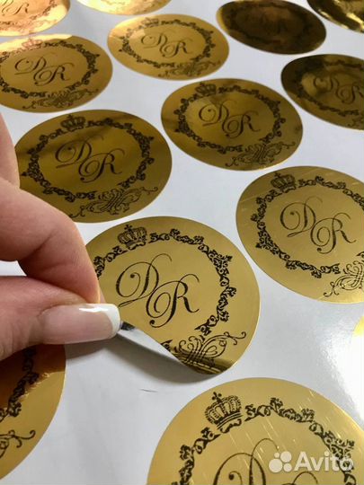 Стикеры на стаканы,пакеты.Опт. Собственное пр-во